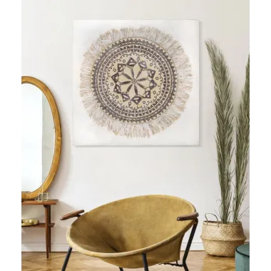 Malindi Obraz na Płótnie 100x2,8x100 cm